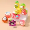 Fruta Lindos Accesorios Diy Luminosos Sanrio Muñeca de Juego de Moda Caja Sorpresa Accesorios de Resina Mini Adornos Pequeños de Escritorio