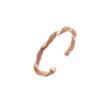 Pulsera hueca de resorte con personalidad europea y americana, explosiones transfronterizas, forma simple, metal con apertura ajustable, joyería al por mayor