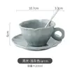 Xícara de café de cerâmica, caneca, xícara para latte art, pequena xícara de café de luxo estilo europeu, 8ml