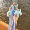 Colgante de llavero con borla de aleación para cachorro transfronterizo, colgante lindo para mochila, llavero de coche, venta al por mayor de comercio exterior