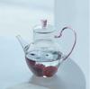 En Stock Hogar Imitación Dinastía Song Portátil Tetera de Vidrio Pequeña Transparente Tetera para Té Verde Juego de Té Kung Fu Dispositivo para Preparar Té Tetera