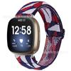 Correa elástica de nailon ajustable para Fitbit Versa 123/Sense Smart Band Versa 4
