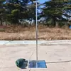 Accesorios para Bodas Soporte de Tablero KT Soporte de Fondo Barra Telescópica Barra Ajustable Cortina de Gasa Soporte de Base de Acero de Alta Resistencia de Doble Propósito
