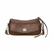 Bolsa Transversal Feminina Simples e Fashion Versátil Bolsa de Ombro para o Dia a Dia Leve Casual Bolsa de Braço Bolsa para o Trabalho