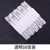 Pinzas de Cristal Transparentes para Peinado, Pinzas de Sección para Permanente y Tinteo, Pinzas de Pato, Pinzas de Nariz Largo para Posicionamiento, Pasadores, Pinzas Arcoíris para el Cabello