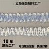 Encaje Pequeño Fragante Colorido Dorado y Plateado Terciopelo Seda Encaje Trenzado Ancho 1.5CM Accesorios para Ropa y Equipaje Venta Directa de Fábrica