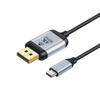 Cable de Video Tipo-C a Minidp Cable para Monitor de Alta Definición 1.8m Soporta 4K60Hzdp/Hdmi Cable de Proyección de Pantalla