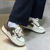Tênis de Plataforma Casuais Femininos 2023 Primavera Novos Estilo Coreano Design de Nicho Estilo Hong Kong Retrô Confortáveis Resistentes ao Desgaste para Estudantes