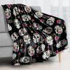 Manta Flannel Digital Impresión Halloween Cómoda Suave Cálida Terciopelo Doble Cara Pequeña Manta Aire Acondicionado Manta Sofá