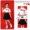 Trajes de Performance Coral para o Dia das Crianças Estilo Chinês Trajes de Performance para Reunião Esportiva de Meninos e Meninas Recitação de Poesia Estilo Chinês