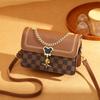 Bolsos de Marca para Mujer 2025 Nuevo Bolso Cuadrado Pequeño Versátil de Alta Gama de Mano Bolso Cruzado de Hombro Único de Pu Bolso de Mujer
