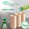 Essencial Doméstico Repelente de Mosquitos e Difusor de Fragrância Madeira Quarto Fragrância Duradoura e Repelente de Insetos Ornamentos de Madeira Maciça Orvalho de Flores Essência de Óleo de Vento Madeira Volátil