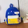 Nueva Bolsa Escolar Linda para Jardín de Infancia, Ligera y Versátil, Mochila con Bloques de Color para Niños y Niñas, Bolsa para Snacks para Salidas, Bolsa Infantil