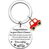 Nuevo Llavero de Acero Inoxidable de Amazon, un Regalo para Aprobar el Examen de Manejar, Llavero de Regalo para Niños y Niñas, Mayoreo