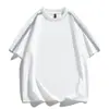 Camiseta de Manga Corta para Hombre Verano Nueva Moda Estilo Coreano Holgada Camiseta para Hombre y Mujer Fitness Sudor Tres-A Antibacteriana Protector Solar Casual