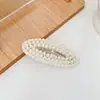 Pasador de Pelo de Perlas Estilo Coreano Estilo Ins, Accesorio de Pelo de Niña Estilo Bosque, Pinza para Flequillo, Pinza Superior, Pasador de Celebridad de Internet, Pinza de Pelo Estilo Coreano