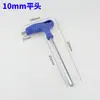 Llave Allen tipo T al por mayor de fábrica CRV hexagonal hexagonal destornillador doméstico mango de plástico herramientas de ferretería