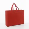 Bolsa de TNT para estamparia de roupas de ponto curso de treinamento de filme colorido bolsa tote de TNT atacado filme com LOGO
