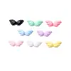 Mini Alas Multicolores Accesorios Gruesos Pegamento en Crema Zapatos con Agujeros DIY Manicura Uñas Portátiles Funda de Teléfono Cuerda para el Cabello Pasador Lote