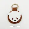 Bestseller transfronterizo: Pequeño clip magnético para sombrero con forma de panda, colgante para bolso, hebilla decorativa, gadget de almacenamiento para viajes al aire libre