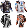 Ropa para Carreras Todoterreno Transfronterizas Camiseta Versátil de Manga Larga Top de Secado Rápido Tallas Europeas y Americanas Corte Holgado Ropa para Ciclismo Ropa para Descenso