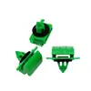 Adequado para Modelos 18-21 de Porsche 971 911 Panamera Soleira da Porta Saia Lateral Placa de Proteção da Borda Inferior Clipes
