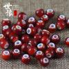 Goros Takahashi, cuentas sueltas de cuentas de vidrio de núcleo blanco hechas a mano checas, vidrio antiguo, accesorios de joyería DIY