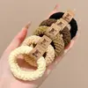 Lazo para coleta alta simple para mujer, nuevo modelo 2026, banda para el cabello de alta gama que no estrangula el cabello, sin costuras, alta elasticidad, anillo para el cabello duradero