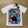 Comercio Exterior Transfronterizo Hellstar Hellstar Marca de Tendencia Europea y Americana Talla Grande Holgada Sudadera Camiseta Casual de Manga Corta para Hombre y Mujer