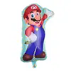 Novo Jogo de Balão do Super Mario Desenho Animado Balão Especialmente Moldado Desenho Animado Mario Balão de Decoração para Festa de Aniversário