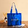 Bolso de PVC transparente, bolso de hombro de plástico, color gelatina, popular en Internet, bolsa de regalo para compras, logotipo personalizado.