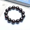 Pulsera de cuentas de ábaco de sándalo rojo de Zambia, hoja pequeña de sándalo rojo, pulsera de cuentas de Buda para hombre y mujer, pieza de loto DIY, colgante de loto