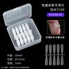 No Individual. Uñas Postizas Ultrafinas Sin Marcas Adhesivo Completo Mitad Transparente Uñas Postizas para Usar Uñas Postizas Hechas a Mano Uñas Postizas Esmeriladas Sin Grabado Paquete Suplementario
