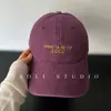 Otoño Nuevo Lavado Bordado de Letras Gorra de Pico Unisex Estilo Coreano Exterior Casual Viaje Deportes Gorra de Béisbol Tendencia