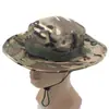 Directo de fábrica sombrero Benny camuflaje exterior sombrero de jungla sombrero de pescador sombrero redondo hombres y mujeres sombrero de sol para montañismo