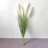Hierba Cebolla de Caña Artificial Nuevo Estilo Hierba Cola de Zorro Accesorios para Fotografía Decoración de Sala de Estar Europea y Americana Color Sólido Transfronterizo Ins