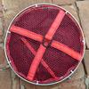 Venta al por mayor posicionamiento universal protección de peces anillo de acero inoxidable rojo vino protección de pesca pescador pegamento red equipo de pesca
