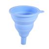 Funil de Silicone Pequeno Divertido Boca Pequena Dobrável Vazamento de Óleo Vazamento de Vinho Mini Dosador de Óleo Fácil de Limpar Funil Líquido para Temperos