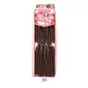 Fio Retardante de Chama de Baixa Temperatura Tranças Africanas Pequenas Enroladas Mola Havana Curl Conjunto de Cabelo Crochê Duas Peças Direto do Fabricante