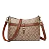 Bolso cruzado para el hombro para mujer, modelo nuevo 2026, moderno y versátil, adecuado para madres de mediana edad y mayores, bolso clásico con patrón versátil para damas