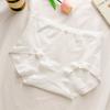 7A Bacteriostático Novas Meninas Simples Macaron Cor Respirável Confortável Traceless Underwear Meninas Algodão Virilha Cuecas
