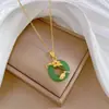 Collar de Acero de Titanio Floral Estilo Coreano Femenino Joker Exquisita Cadena para Clavícula Venta Directa de Fábrica Tendencia Caliente en TikTok Live En stock