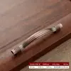 Maçaneta de Móvel Estilo Antigo com Caractere Chinês Clássico Retro da Sorte, Maçaneta de Armário, Maçaneta de Gaveta, Maçaneta de Porta de Guarda-Roupa de Furo Único