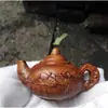 Tetera con Mango de Palo de Rosa, Tetera con Mango de Palo de Rosa, Tetera Hecha a Mano, Colgante de Talla de Madera