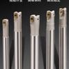 Soporte para Fresa Bap400R Fresadora CNC Cabezal de Fresado en Ángulo Recto Endurecido para Desbaste C25-30Apmt160408