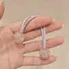 Ligas para el cabello de bola de alta elasticidad para niños, cuerdas para el cabello lindas de doble extremo para coleta alta para atar el cabello