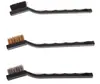 Cepillo industrial de 3 piezas traje de cepillo industrial cepillo de alambre cepillo de alambre de cobre y fósforo cepillo de nylon cepillo removedor de óxido juego de 3 piezas