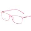 Nuevo armazón de gafas retro artístico de montura completa TR unisex, armazón de gafas para estudiantes que se puede combinar con armazón de gafas para miopía al por mayor