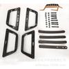 Apoio de braço dianteiro e traseiro JL Wrangler Handle LED Suporte de luz de trabalho Wrangler Suporte modificado