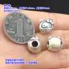 Prata Pura S999 Retrô Sanrio Gatinha Kt Contas Grandes Furo Barril Contas Cristal Trançado Cordão de Mão Colar Acessórios DIY